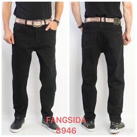 Джинси чоловічі 8946 black р.29-36 "Fangsida" недорого оптом від прямого постачальника