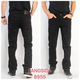 Джинси чоловічі 8955 black р.29-38 "Fangsida" недорого оптом від прямого постачальника
