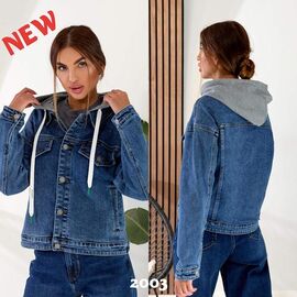 Куртка жіноча демісезонна 2003 blue р.S-3XL "Beki" недорого оптом від прямого постачальника