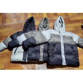 Фотография Курка детская зимняя на мальчика 2527 black-grey р.130-170 "Farbique" недорого оптом от прямого поставщика