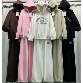 Фотография Костюм спортивный женский 10191-2 beige р.M-XL "Dorimodes" недорого оптом от прямого поставщика