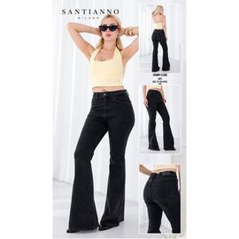 Фотография Джинсы женские 53366 d.grey р.25-30 "LOOK" недорого оптом от прямого поставщика