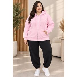Фотография Штаны спортивные женские тёплые 6696 black р.42-46 "LOOK" недорого оптом от прямого поставщика
