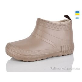 Калоші жіночі Зима N40 т.беж (6 пар р.37-41) "Lot Shoes" недорого оптом від прямого постачальника