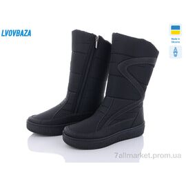 Фотография Сапоги женские удобные зима Paolla 220 чорний (8 пар р.37-42) "Lvovbaza" недорого оптом от прямого поставщика