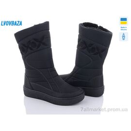 Фотография Сапоги женские удобные зима Paolla 250 чорний (8 пар р.37-42) "Lvovbaza" недорого оптом от прямого поставщика