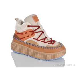 Черевики жіночі стильні Весна/осінь 20-1074-3 beige-khaki (8 пар р.36-41) "DINO ALBAT" недорого оптом від прямого постачальника
