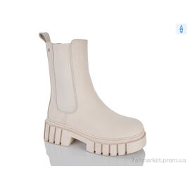 Черевики жіночі стильні Зима M24(M8227) beige (8 пар р.36-41) "DINO ALBAT" недорого оптом від прямого постачальника