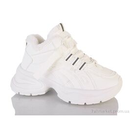 Фотография Кроссовки женские модные зима 20-1066-4 white (8 пар р.36-41) "DINO ALBAT" недорого оптом от прямого поставщика