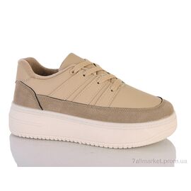 Фотография Кроссовки женские модные Весна/осень 150-4(150-35) khaki (8 пар р.36-41) "DINO ALBAT" недорого оптом от прямого поставщика