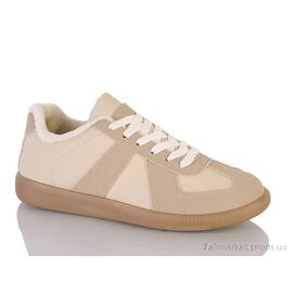 Фотография Кроссовки женские модные Весна/осень 20-1053-4 beige (8 пар р.36-41) "DINO ALBAT" недорого оптом от прямого поставщика