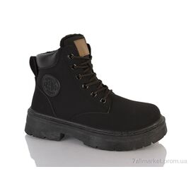 Черевики жіночі стильні Весна/осінь 20-1013-1 black (8 пар р.36-41) "DINO ALBAT" недорого оптом від прямого постачальника