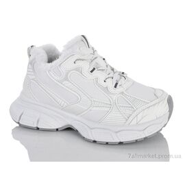 Фотография Кроссовки женские модные зима 197-155 white (8 пар р.36-41) "DINO ALBAT" недорого оптом от прямого поставщика
