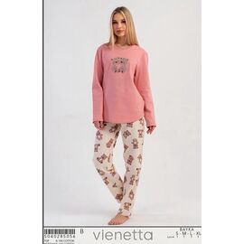 Фотография Пижама тёплая женская T38 pink р.S-XL "Trikotag" недорого оптом от прямого поставщика