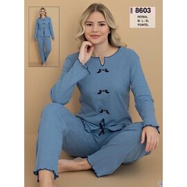Фотография Пижама женская 8603 blue р.M-XL "Trikotag" недорого оптом от прямого поставщика