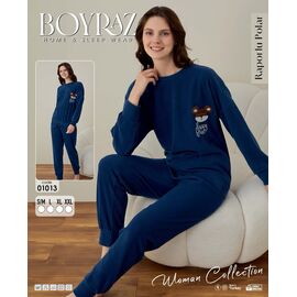 Фотография Пижама женская 01013 navy р.M-2XL "Trikotag" недорого оптом от прямого поставщика