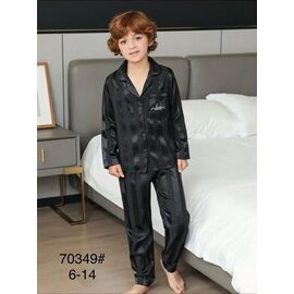 Фотография Пижама детская на мальчика 70349 black р.6-14 "Anion" недорого оптом от прямого поставщика