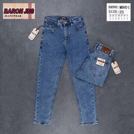 Джинси чоловічі M801 blue р.25-30 "Baron Jeans" недорого оптом від прямого постачальника