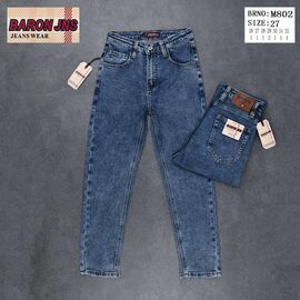 Джинси чоловічі M802 blue р.26-32 "Baron Jeans" недорого оптом від прямого постачальника