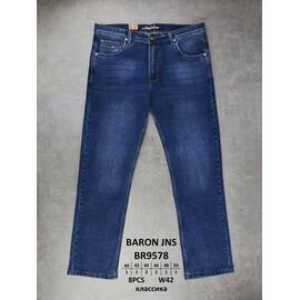Джинси чоловічі 9578 navy р.40-50 "Baron Jeans" недорого оптом від прямого постачальника