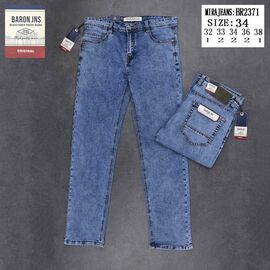 Джинси чоловічі 2371 l.blue р.32-38 "Baron Jeans" недорого оптом від прямого постачальника