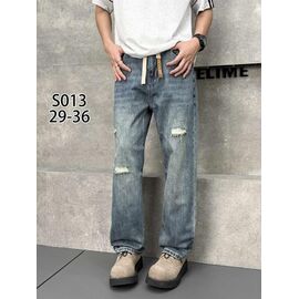 Джинси чоловічі S013 blue р.29-36 "Baron Jeans" недорого оптом від прямого постачальника