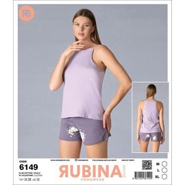 Фотография Пижама лёгкая женская 6149 purple р.M-XL "Trikotag" недорого оптом от прямого поставщика