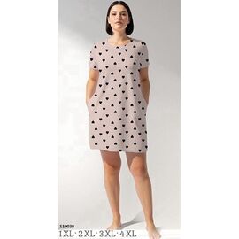 Фотография Ночнушка женская S10039 beige р.XL-4XL "Trikotag" недорого оптом от прямого поставщика