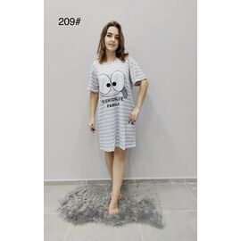 Фотография Ночнушка женская 209 l.grey р.52 "Anion" недорого оптом от прямого поставщика
