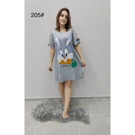 Фотография Ночнушка женская 205 grey р.52 "Anion" недорого оптом от прямого поставщика