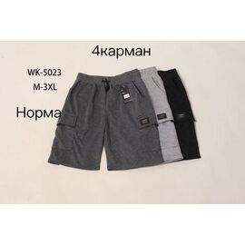 Фотография Шорты мужские WK5023 l.grey р.M-3XL "Anion" недорого оптом от прямого поставщика