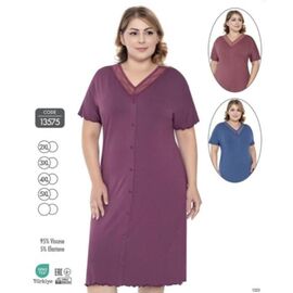 Фотография Ночнушка женская 13575 red р.2XL-5XL "Trikotag" недорого оптом от прямого поставщика