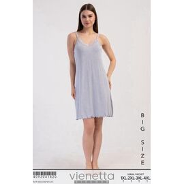 Фотография Ночнушка женская T510 l.grey р.XL-4XL "Trikotag" недорого оптом от прямого поставщика