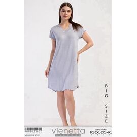 Фотография Ночнушка женская T514 l.grey р.XL-4XL "Trikotag" недорого оптом от прямого поставщика