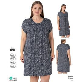 Фотография Ночнушка женская 13719 d.grey р.2XL-5XL "Trikotag" недорого оптом от прямого поставщика