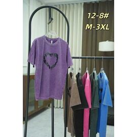 футболка жіноча 12-8 beige р.M-3XL "Xie" недорого оптом від прямого постачальника