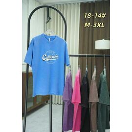 футболка жіноча 18-14 d.grey р.M-3XL "Xie" недорого оптом від прямого постачальника
