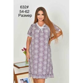 Фотография Ночнушка женская 632 brown р.54-62 "Anion" недорого оптом от прямого поставщика