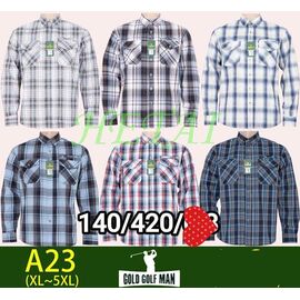 Фотография Рубашка мужская A23 mix р.XL-5XL "Anion" недорого оптом от прямого поставщика