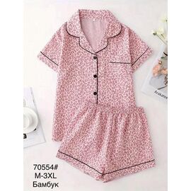 Фотография Пижама лёгкая женская 70554 pink р.M-3XL "Anion" недорого оптом от прямого поставщика
