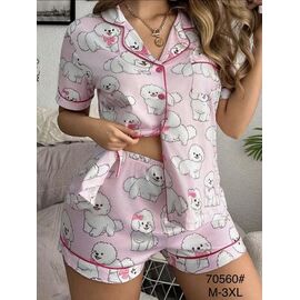 Фотография Пижама лёгкая женская 70560 pink р.M-3XL "Anion" недорого оптом от прямого поставщика