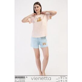 Фотография Пижама лёгкая женская T712 beige р.S-XL "Trikotag" недорого оптом от прямого поставщика