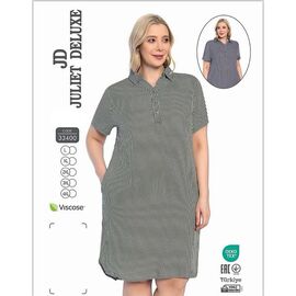 Фотография Платье летнее женское 33400 d.grey р.L-4XL "Trikotag" недорого оптом от прямого поставщика