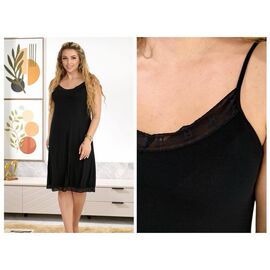 Фотография Ночнушка женская 681 black р.50-52 "Trikotag" недорого оптом от прямого поставщика