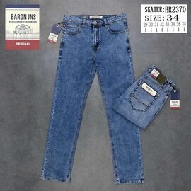 Джинси чоловічі 2370 blue р.29-38 "Baron Jeans" недорого оптом від прямого постачальника