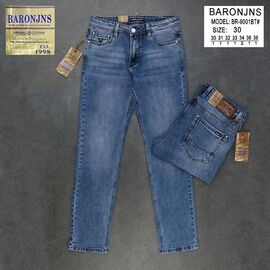 Джинси чоловічі BR9001 blue р.30-38 "Baron Jeans" недорого оптом від прямого постачальника