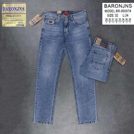 Джинси чоловічі BR9009 blue р.29-38 "Baron Jeans" недорого оптом від прямого постачальника