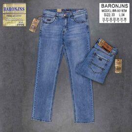 Джинси чоловічі BR9016 l.blue р.30-38 "Baron Jeans" недорого оптом від прямого постачальника