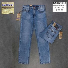 Джинси чоловічі BR9013 blue р.32-38 "Baron Jeans" недорого оптом від прямого постачальника