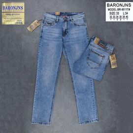 Джинси чоловічі BR9011 l.blue р.32-40 "Baron Jeans" недорого оптом від прямого постачальника